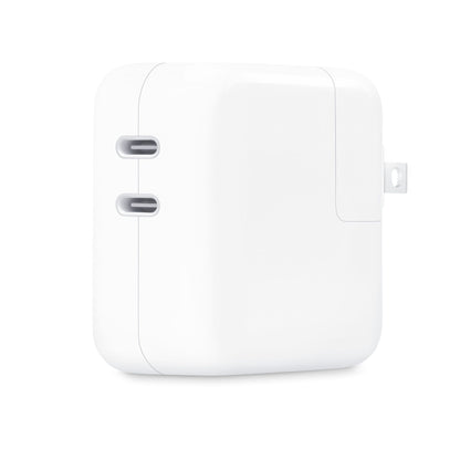 35W Dual USB-C Port Power Adapter US