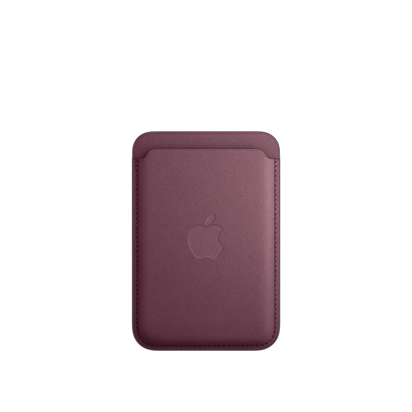 iphone finewoven wallet with magsafe mulberry