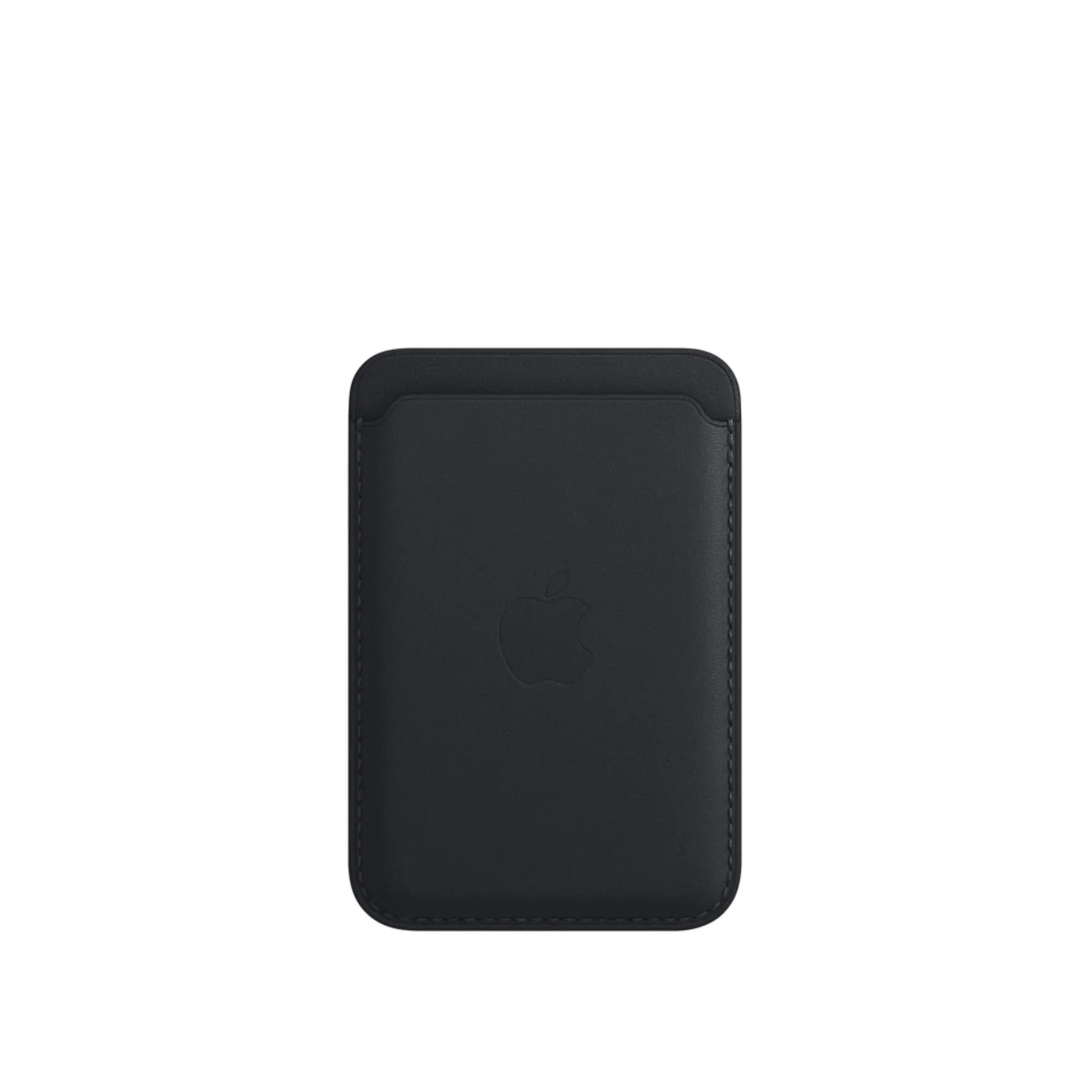 iphone leather wallet with magsafe midnight